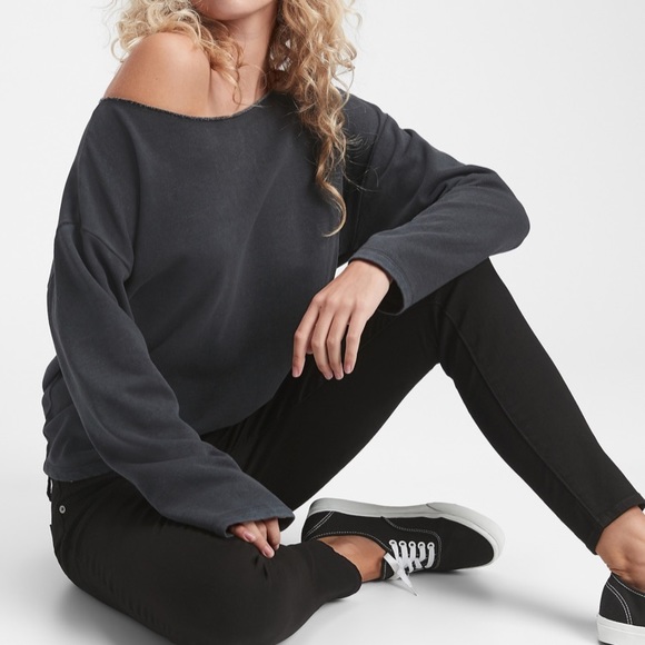 Gap Mid Rise Curvy True Skinny 16Short Black Jeans - Picture 3 of 4